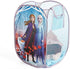 Idea Nuova Frozen 2 Pop Up Hamper Featuring Anna & Elsa, with Durable Carry Handles, 21" H x 13.5" W X 13.5" L